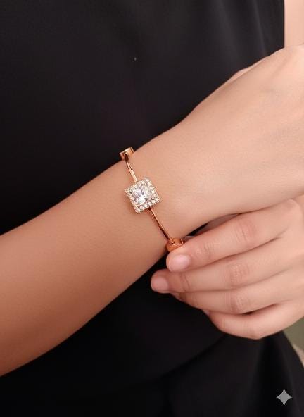 Modern Glamour Square Bracelet
