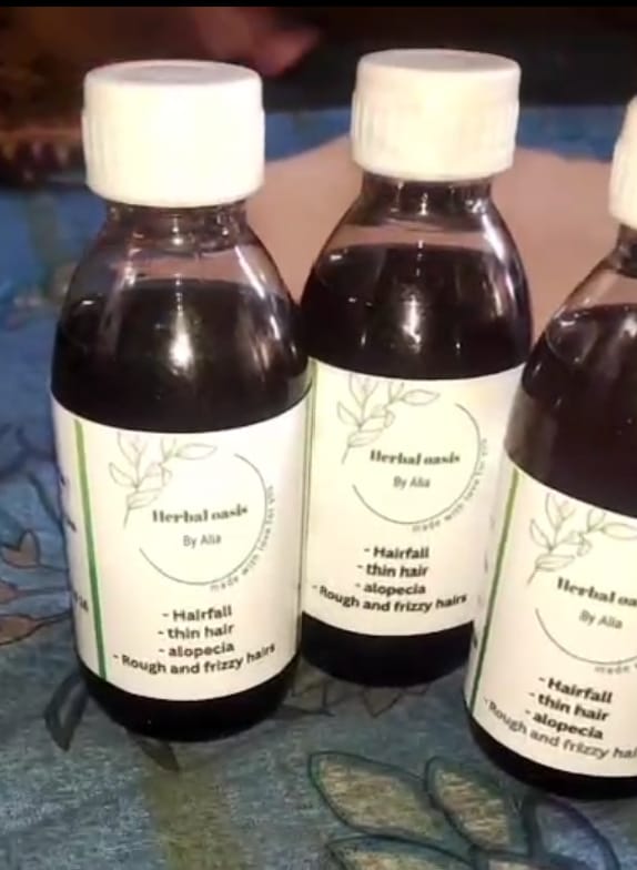 herbal hair oil by herbal oasis by alia