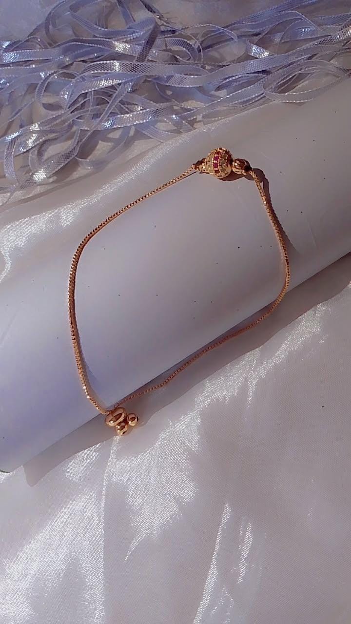 Gilded Pearl Bracelet