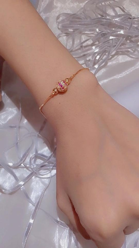 Gilded Pearl Bracelet