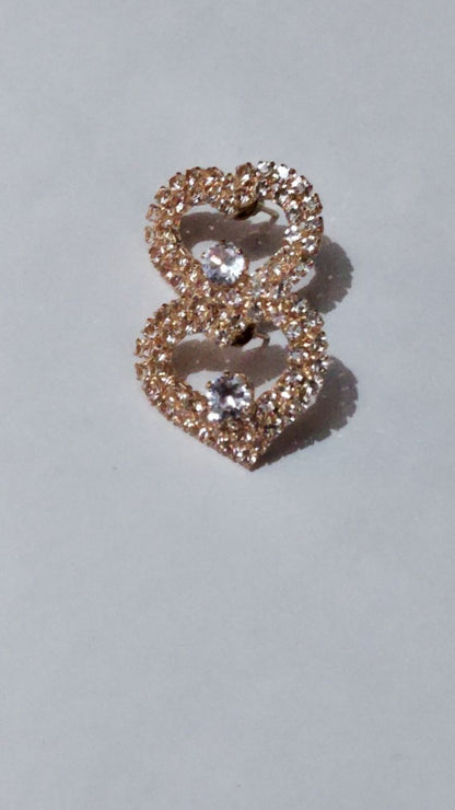 Crystal Heart Glow Earring